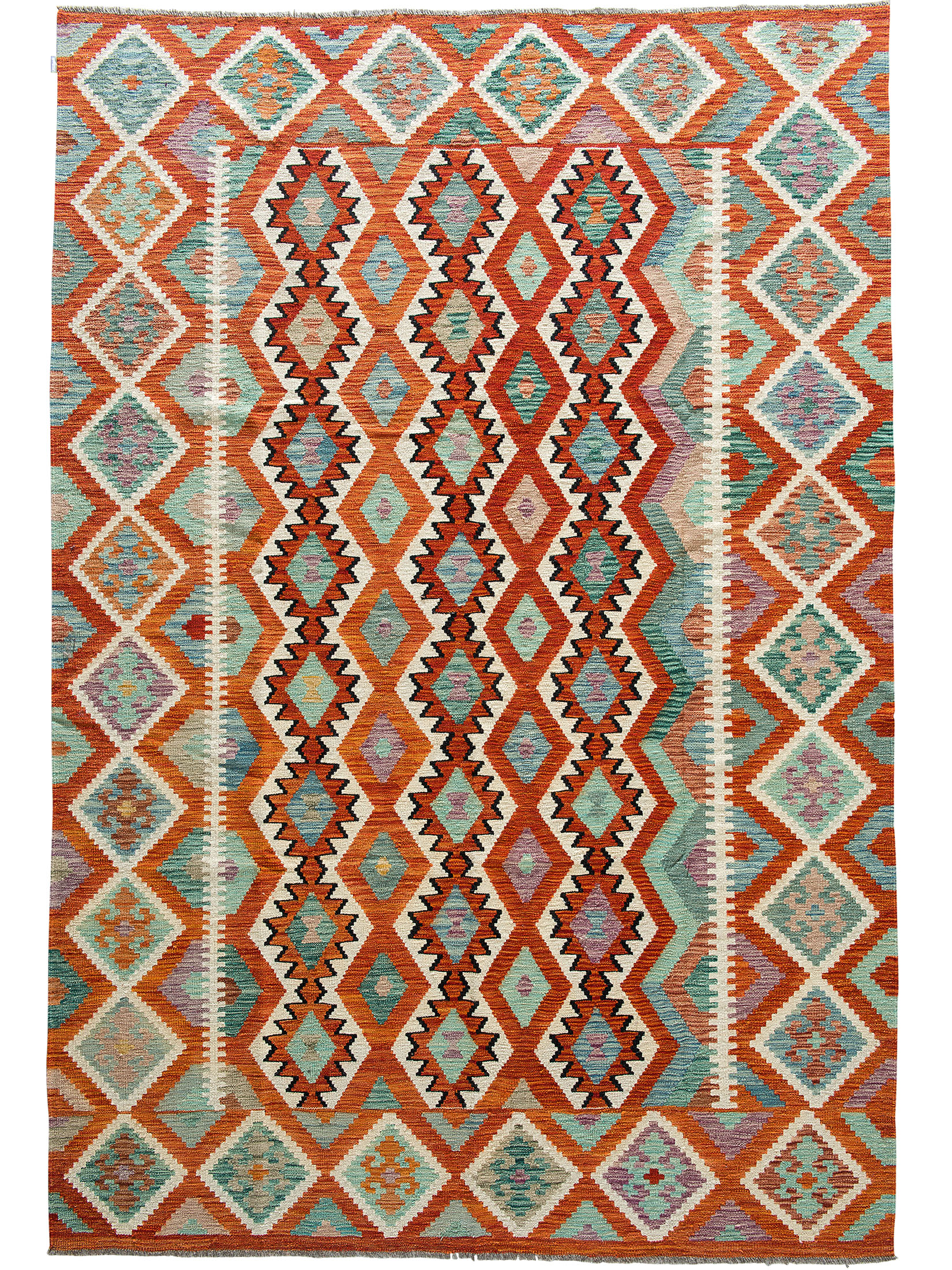 Afghan Kelim ca. 204 x 297 cm, Unikat / Einzelstück