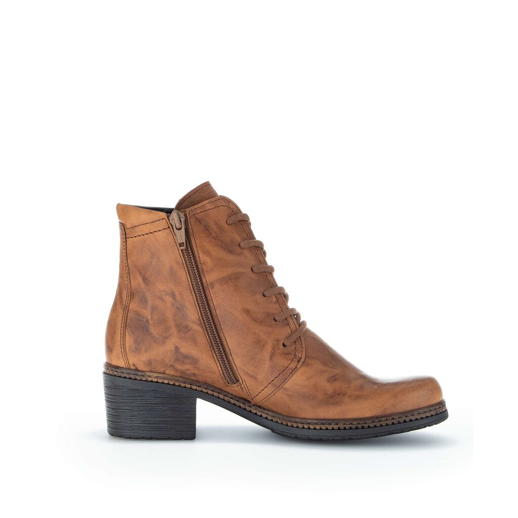 Gabor fashion Schnürstiefelette braun