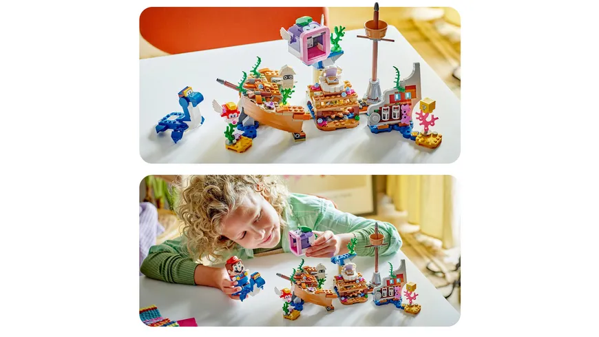 LEGO Super Mario 71432 Dorrie und das versunkene Schiff – Erweiterungsset
