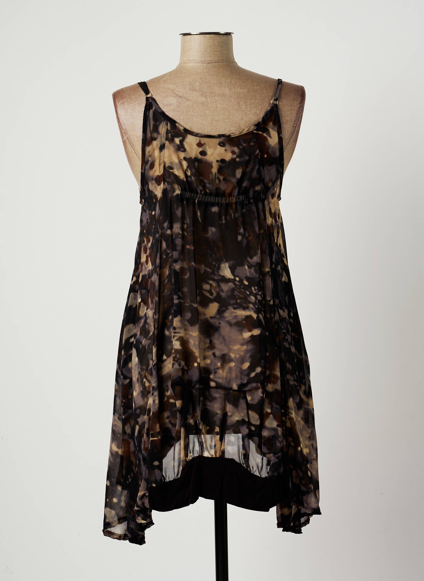 Lauren Vidal Tuniquemanchelongue Femme couleur gris