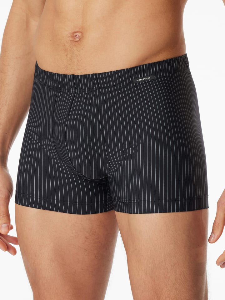 Schiesser Trunk Pure Micro in Schwarz günstig kaufen