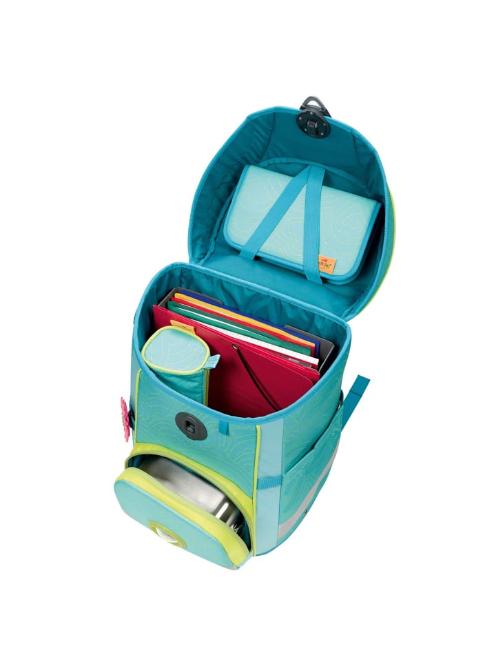 DerDieDas ErgoFlex Easy LED Schulranzen-Set 5-teilig in primavera günstig kaufen onesize
