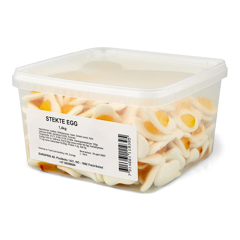 KnallGodt Stekte egg 1,4 kg