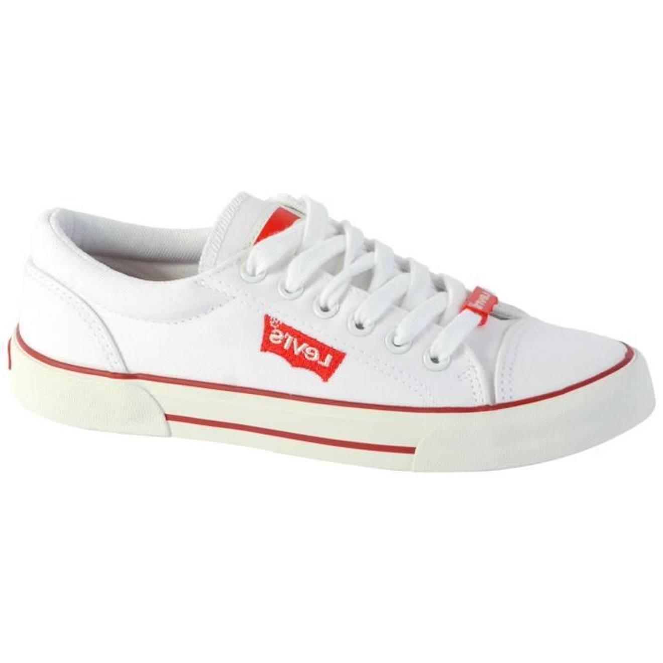 Basket Levis Enfant Bermuda Lace blanc