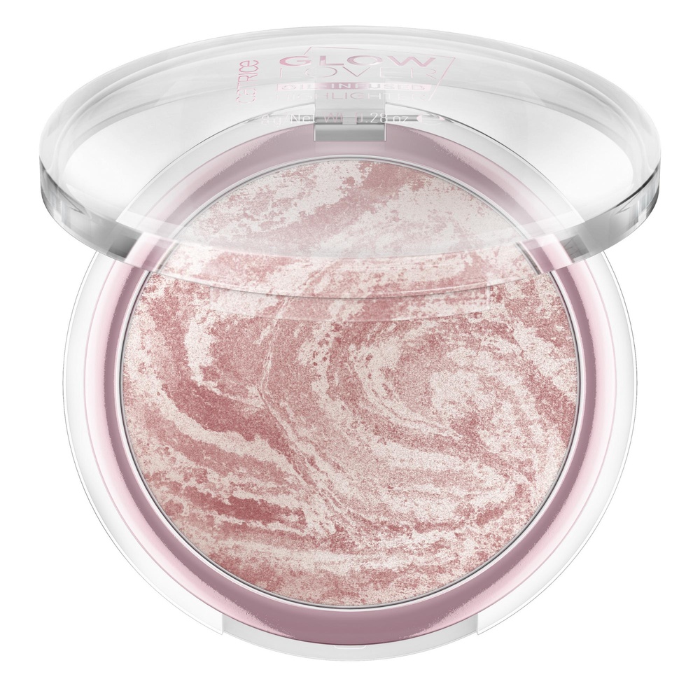 catrice Glow Lover Oil-Infused Highlighter illuminateur éclat 010 Glowing Peony Highlighter