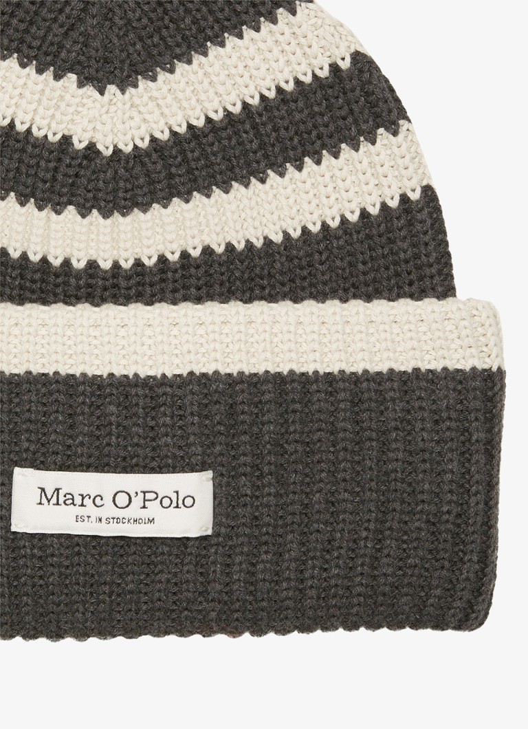 Căciulă tricotată cu imprimeu Marc O'Polo