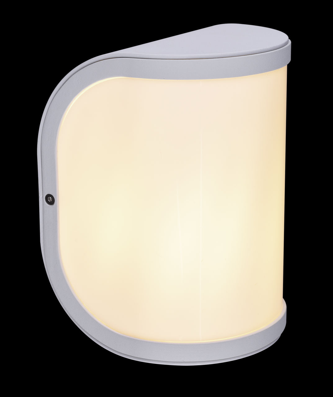 Globo Lighting - SEGGA - Außenleuchte Aluminium weiß, 1x E27