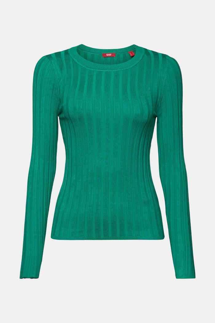 Sweatshirt aus Rippstrick