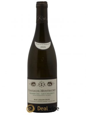 Chassagne-Montrachet 1er Cru Les Caillerets René Lequin Colin 2020 - Lot de 1 Bouteille