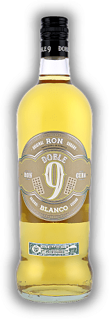 Doble 9 Ron Blanco 1,0 Liter Doble 9 Ron Blanco 1,0 Liter  1	 Liter - Vol 38%