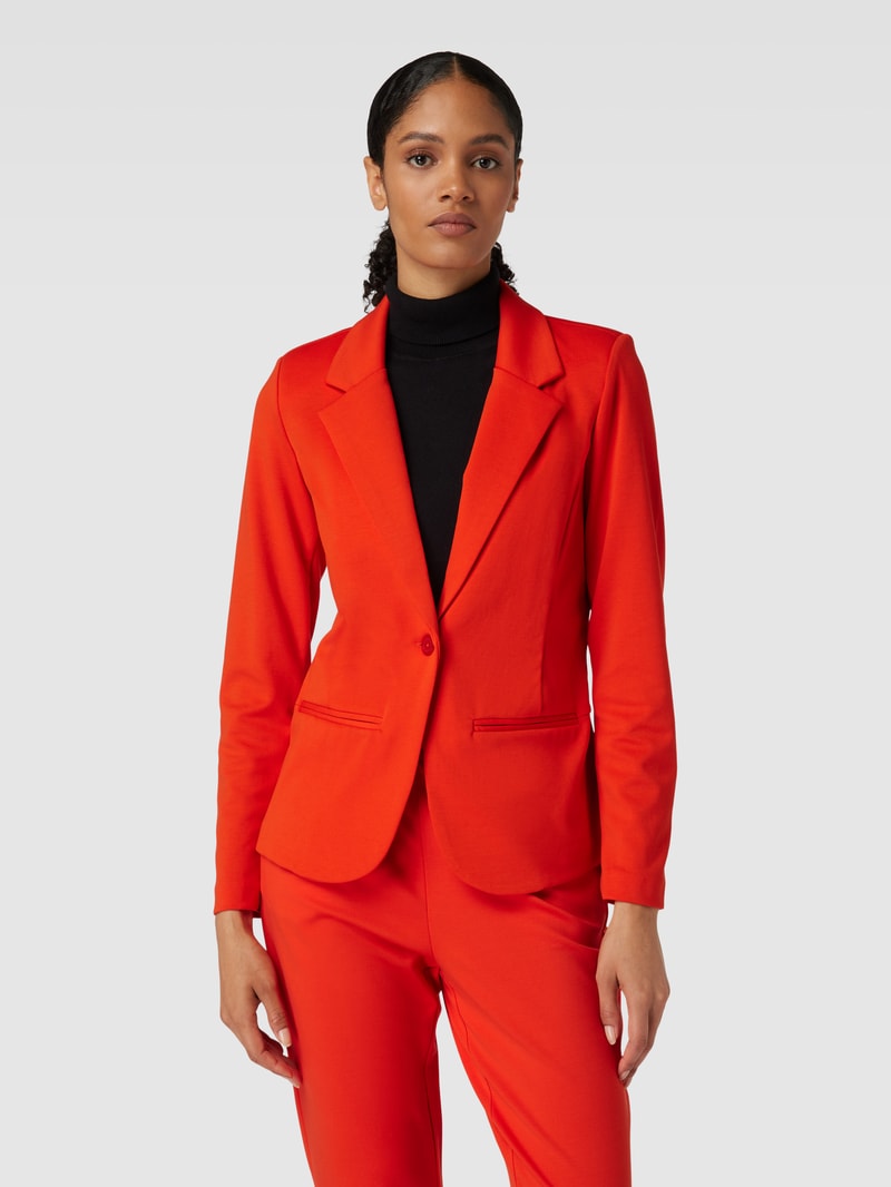 Blazer mit Paspeltaschen in rot