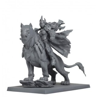 Orc Queen mounted on Beast 30mm