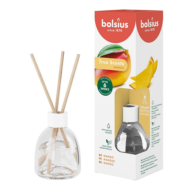 Bolsius Duftolje 60 ml m/trepinner Mango