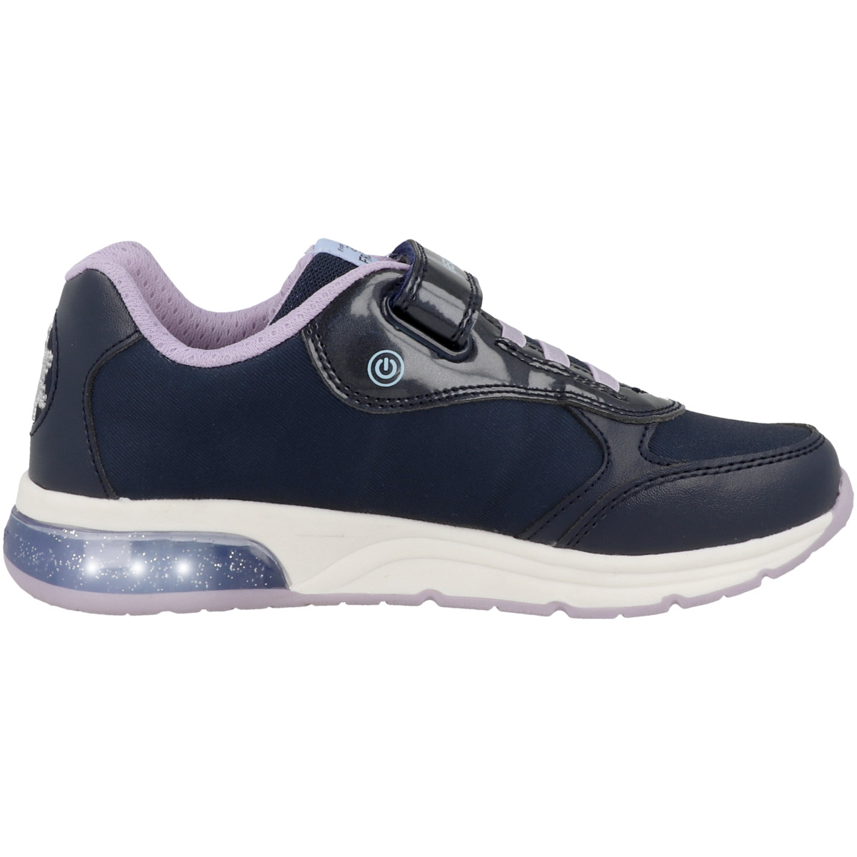 Geox J Spaceclub G. B Sneaker low blau