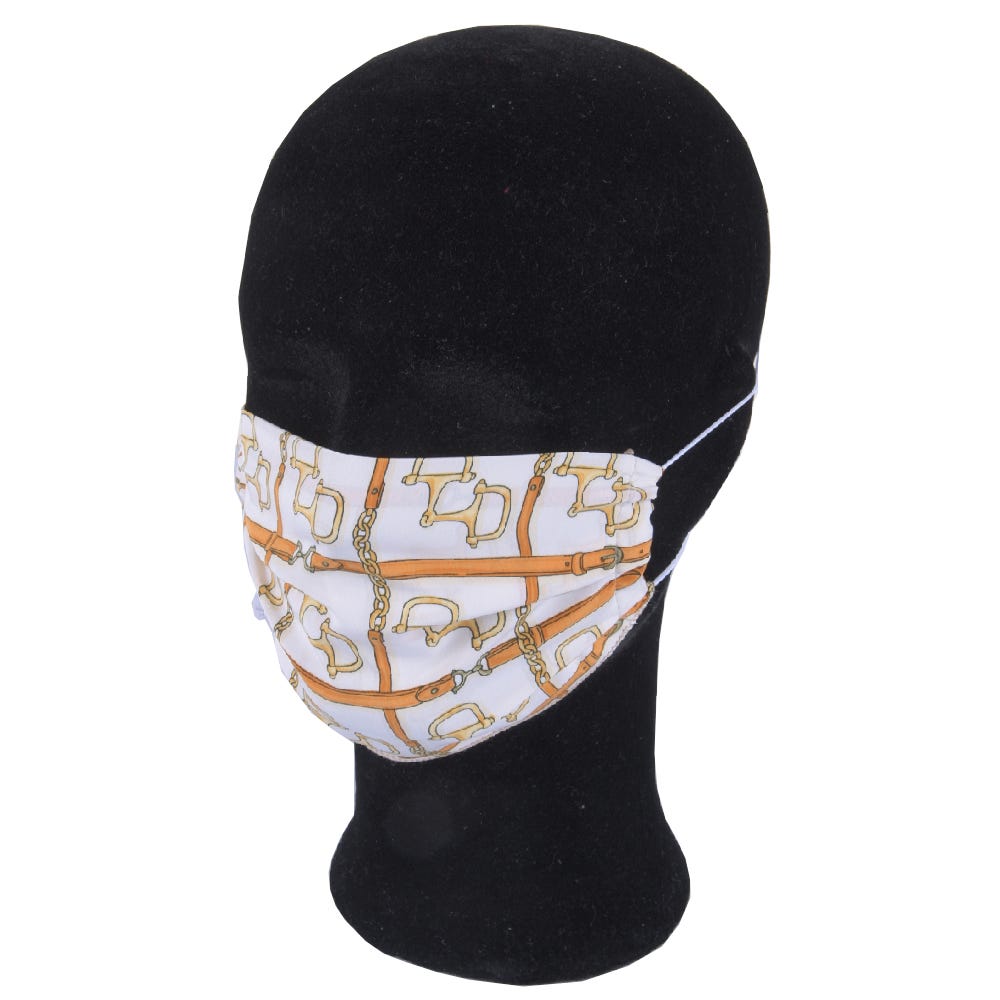 Solida Mund- und Nasenmaske 100% Polyester mit Bindeband, Dessin 14