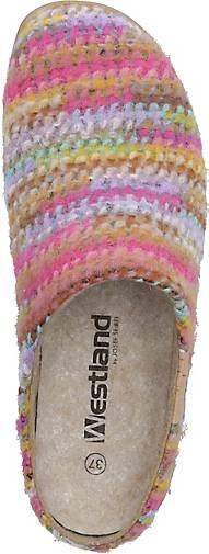 WESTLAND Hausschuh Cadiz 01, pink-multi