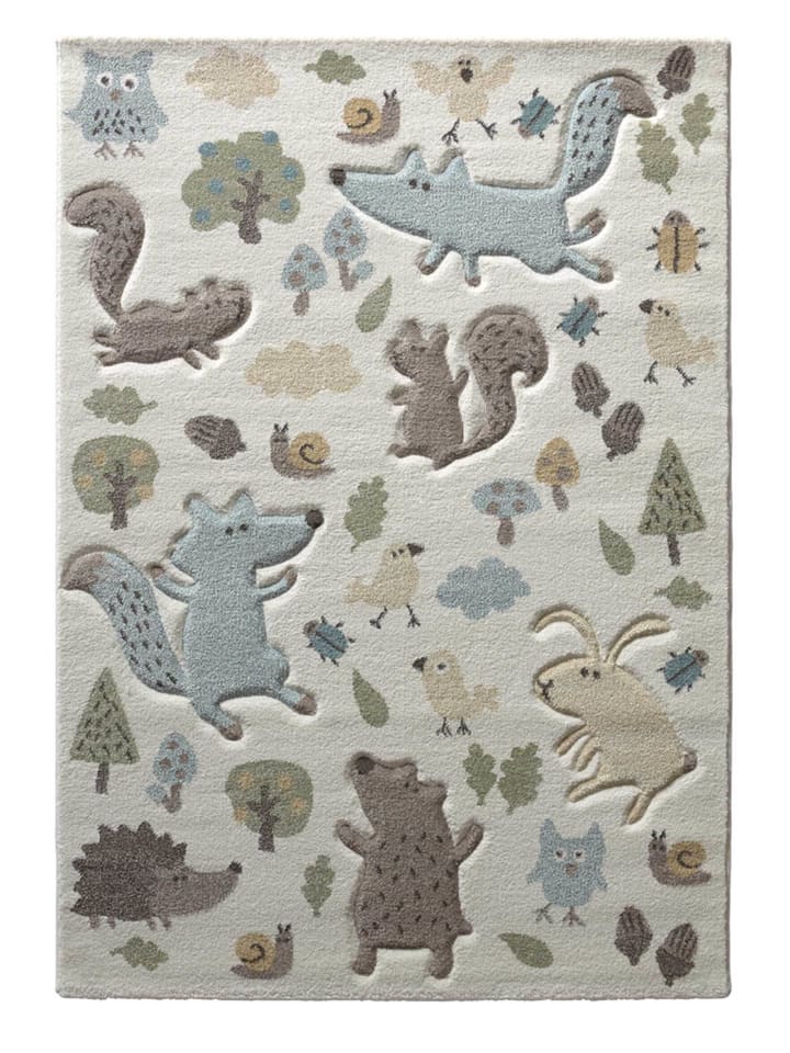 Sigikid Kinderteppich Forest in weiß/blau günstig kaufen