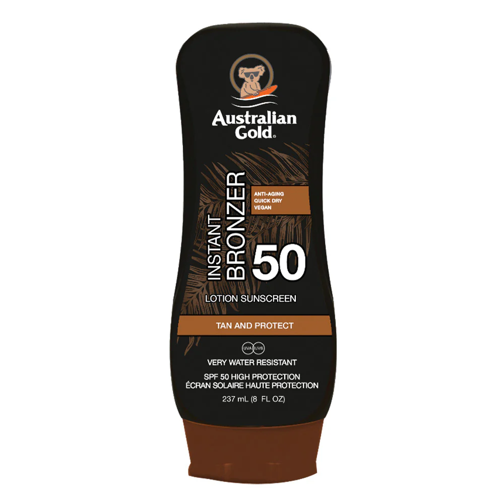 SPF50 solskyddslotion med direkt solskydd - Solmjölk med högt skydd för kroppen.