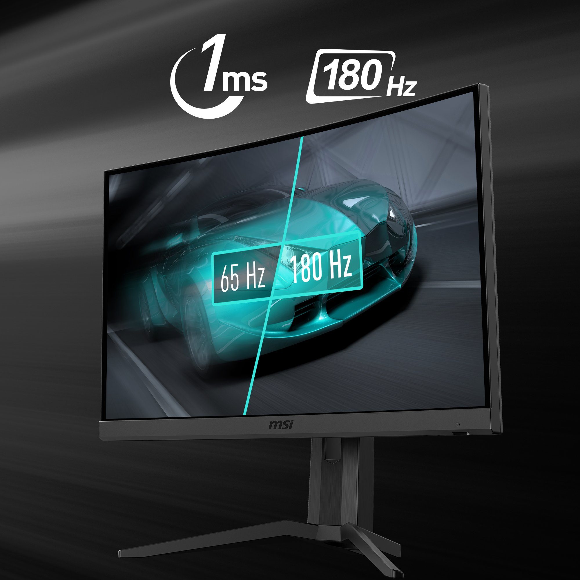 MSI G24C6P E2 Curved-Gaming-LED-Monitor (59,9 cm/24 