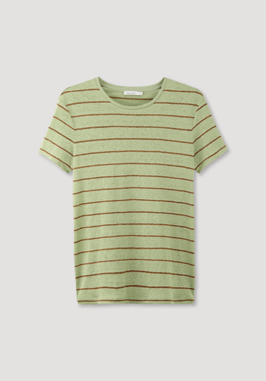 Streifen-Shirt aus reinem Leinen