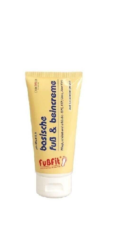 CareMed Fußcreme Basisches Fußcreme FußFit