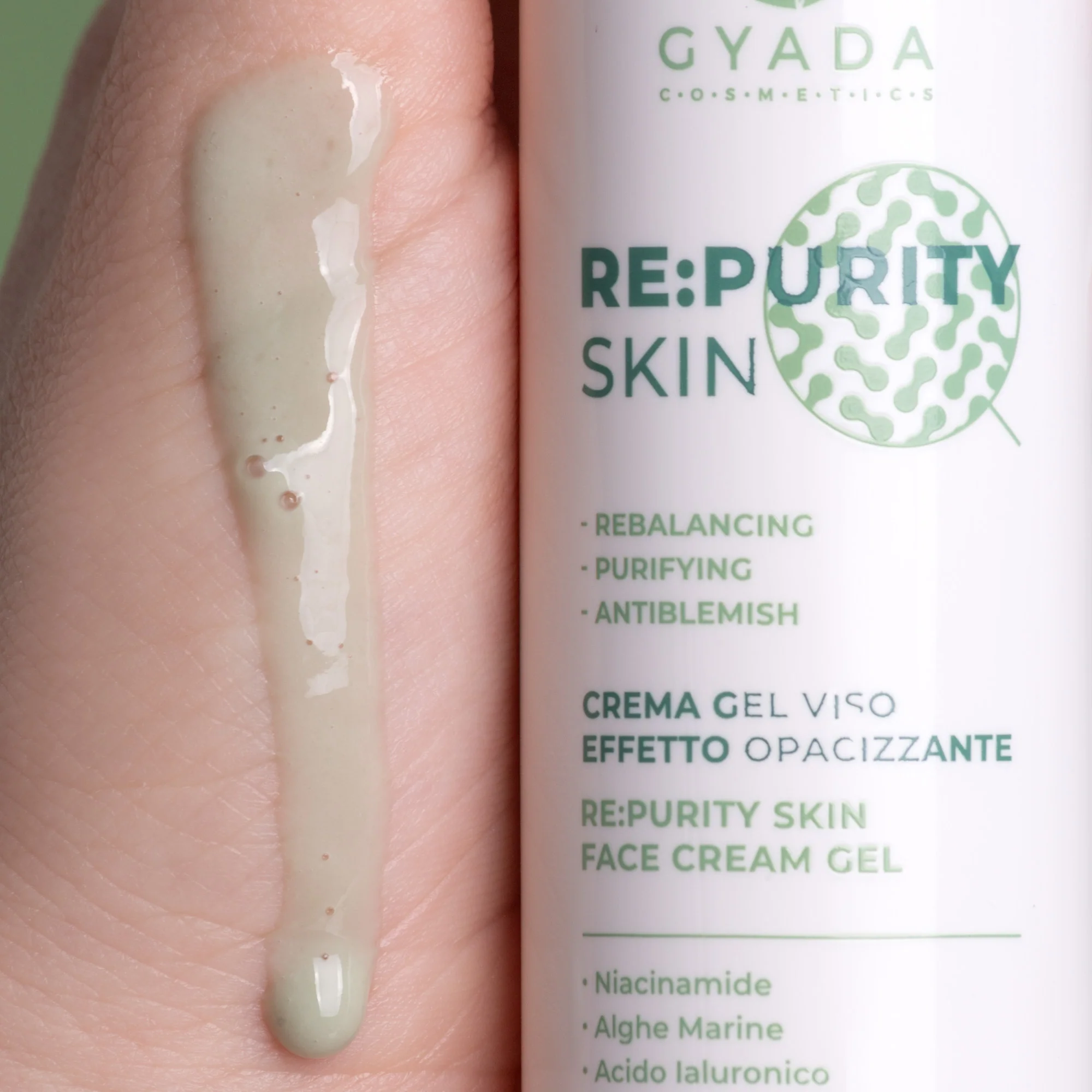 Re:Purity Skin Gesichtscreme-Gel – Mattierendes Gesichtscreme-Gel – Anti-Pickel-Tagescreme, Anti-Pickel-Gesichtsgel, Anti-Pickel-Make-up-Grundlage