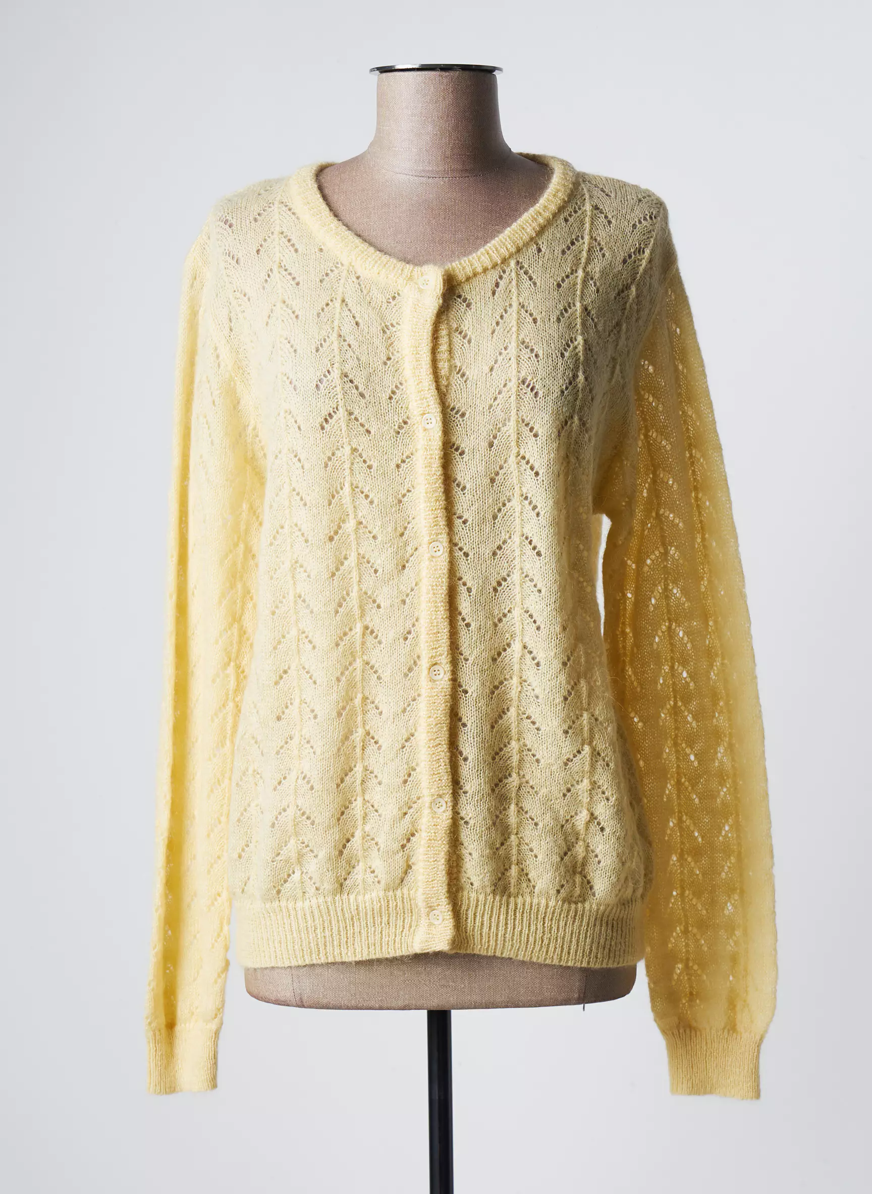 Artlove Cardigans Femme couleur jaune