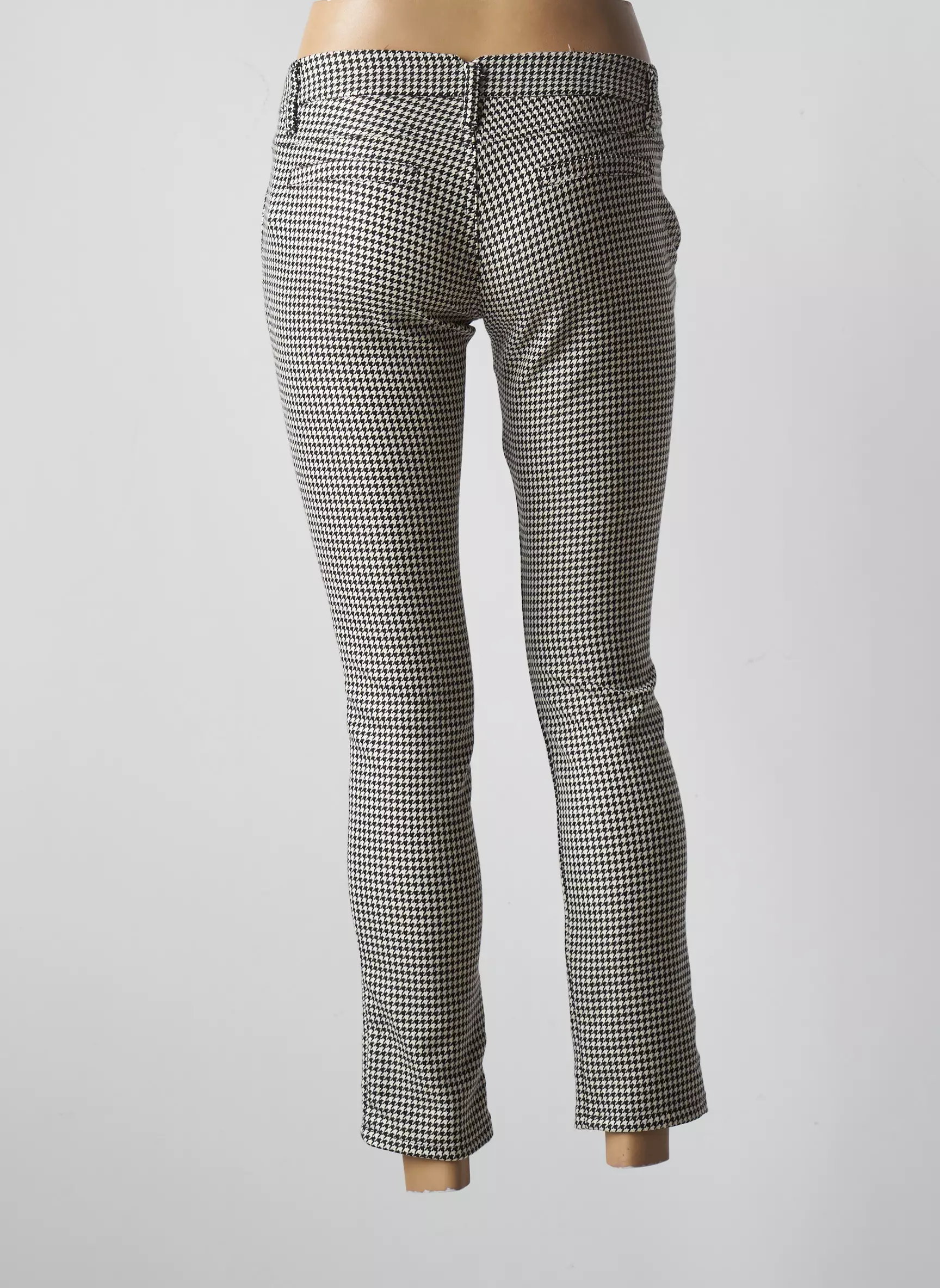 Please Pantalon7 8 Femme couleur gris