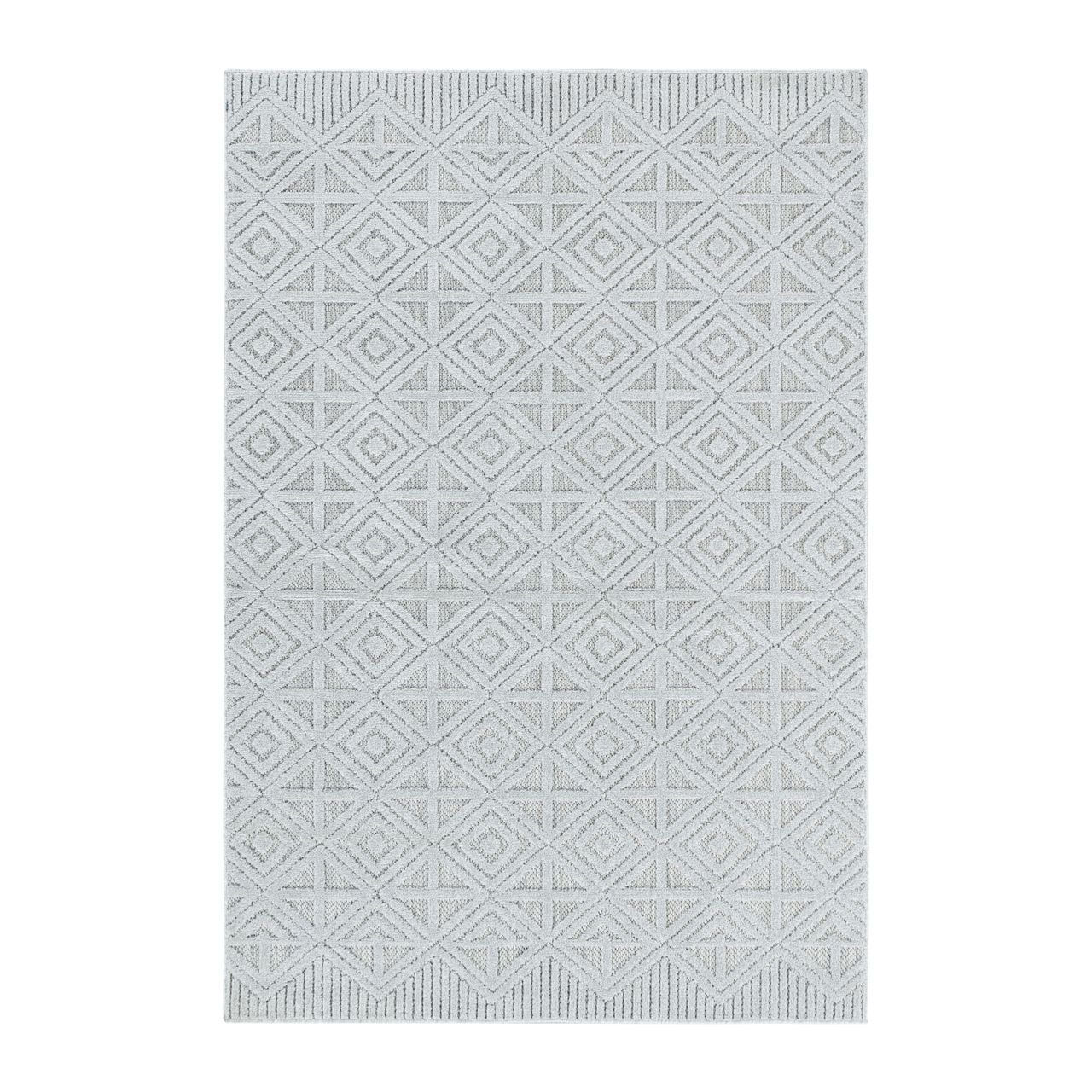 Ayyildiz Teppich, BAHAMA 5156, GREY, 80 x 250 cm