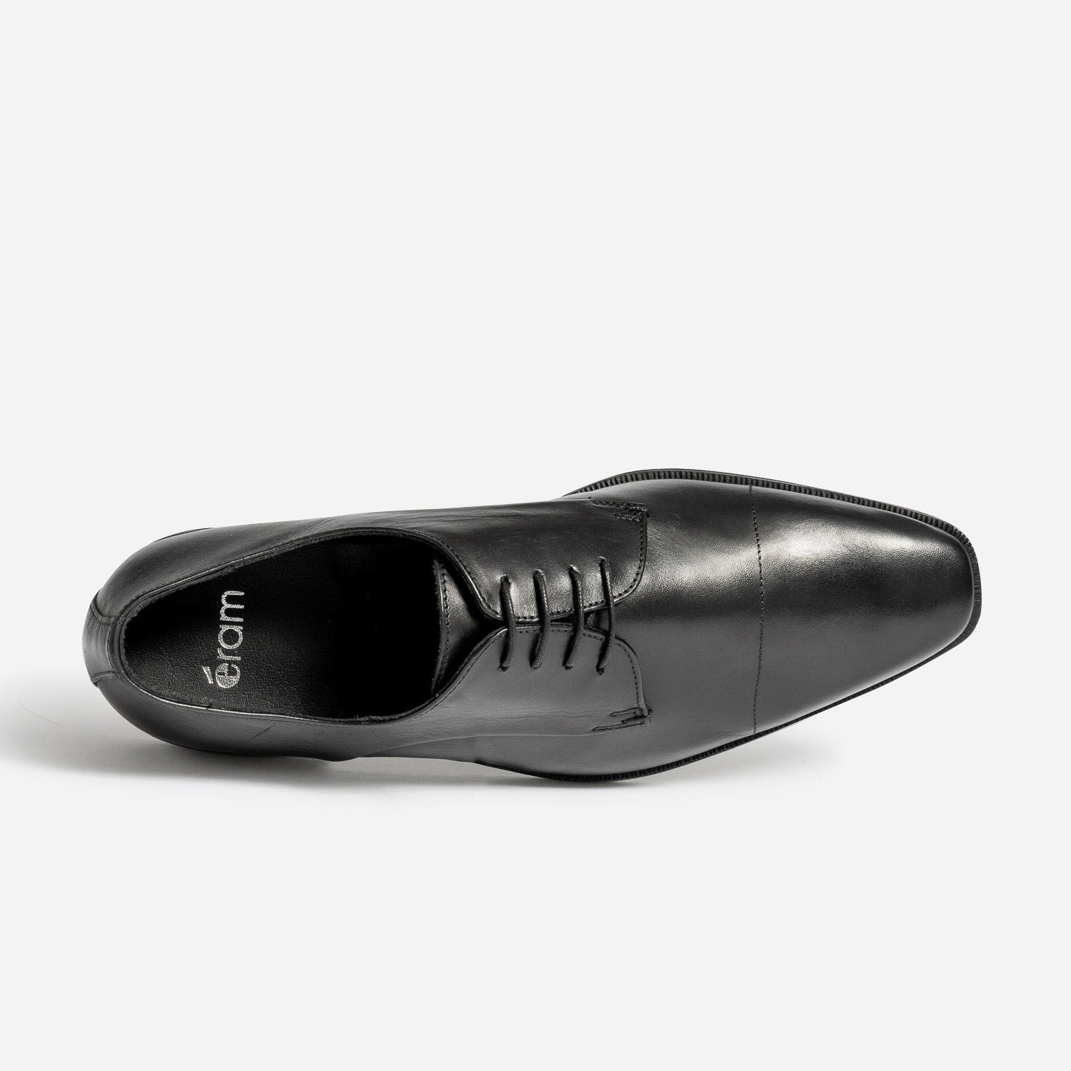 Derby noir en cuir