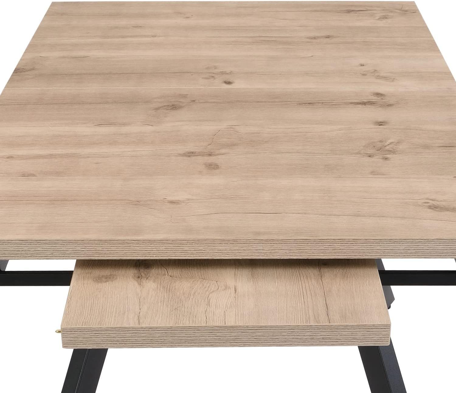 B&D home Esstisch Esstisch EDDA, ausziehbar, 120-160cm