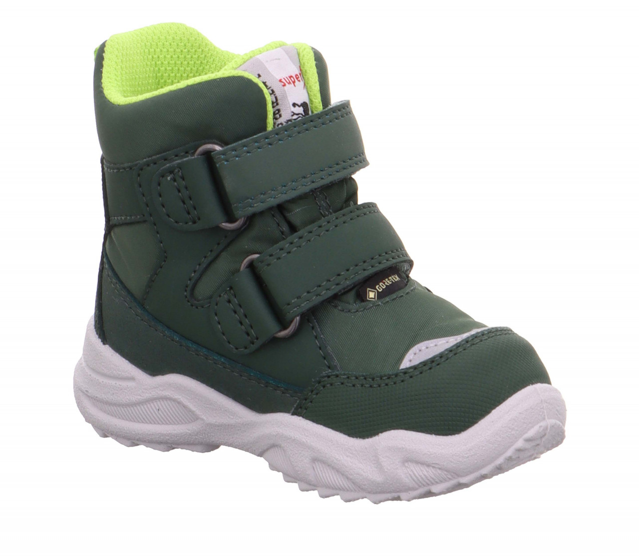 GLACIER - Grün/Hellgrün Boots mit Klettverschluss
