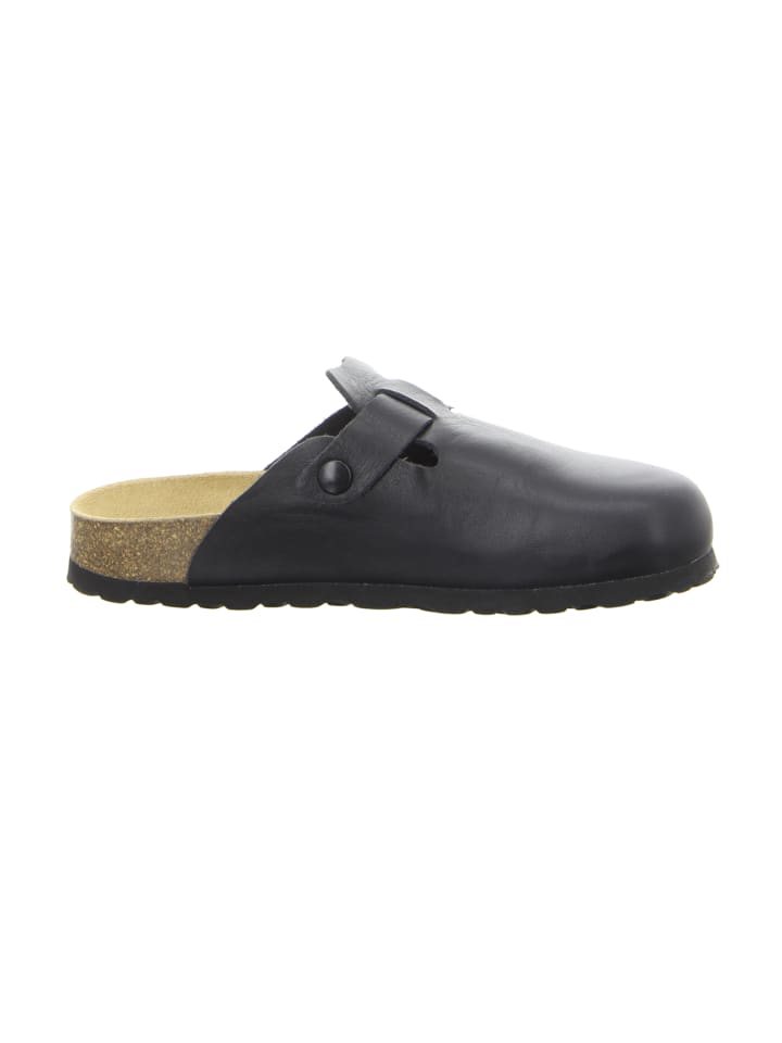 natural sense Pantolette Clogs Tieffußbett black in schwarz günstig kaufen