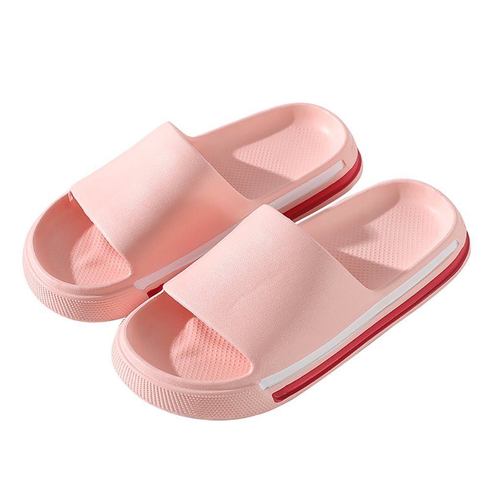 Geistesblitz Damen Schlappen Badesandale (Badeschuhe, 1-tlg., EVA Super Weich Rutschfest) Hausschuhe Damen