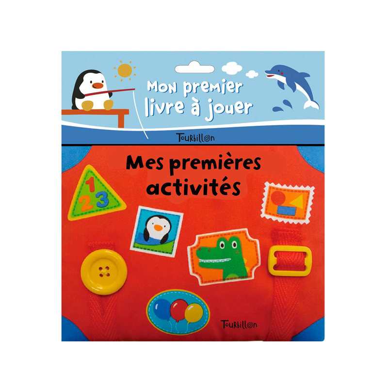 Livre-tissu Mes premières activités - Tourbillon