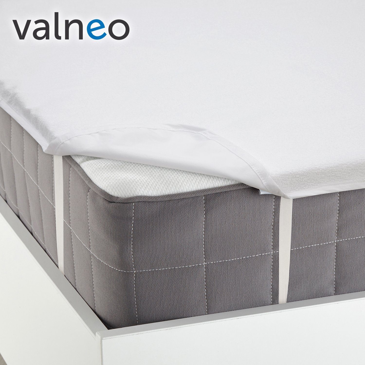 Matratzenschoner Matratzenauflage 90x200 cm - wasserdichter Schutz für Matratze VALNEO, Waterproof Mattress Protector 90x200 cm