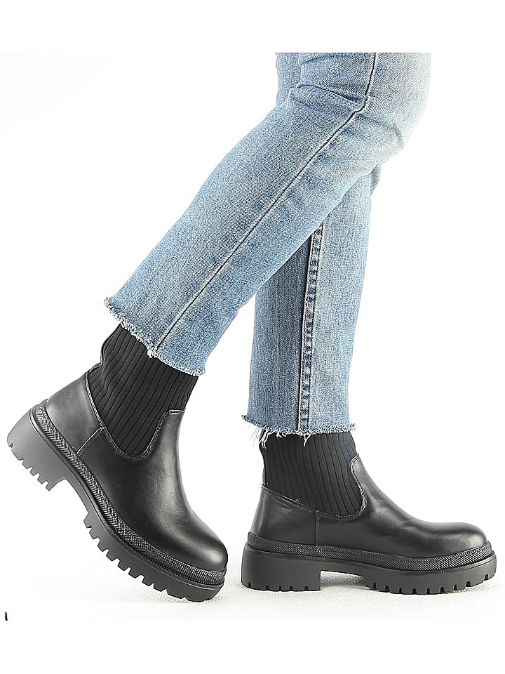 Sixth Sens Boots in Schwarz günstig kaufen 36