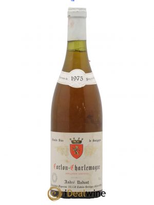 Corton-Charlemagne Grand Cru Andre Nudant 1975 - Lot de 1 Bouteille