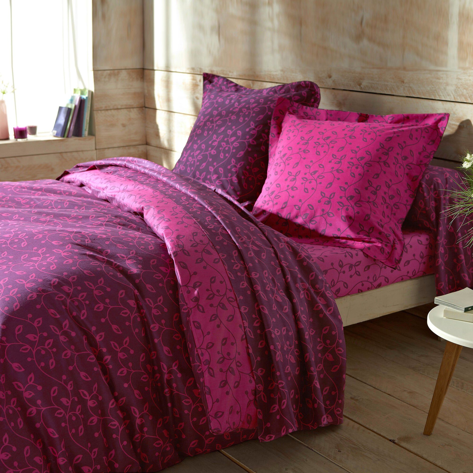Linge de lit Héritage en coton à motifs volutes