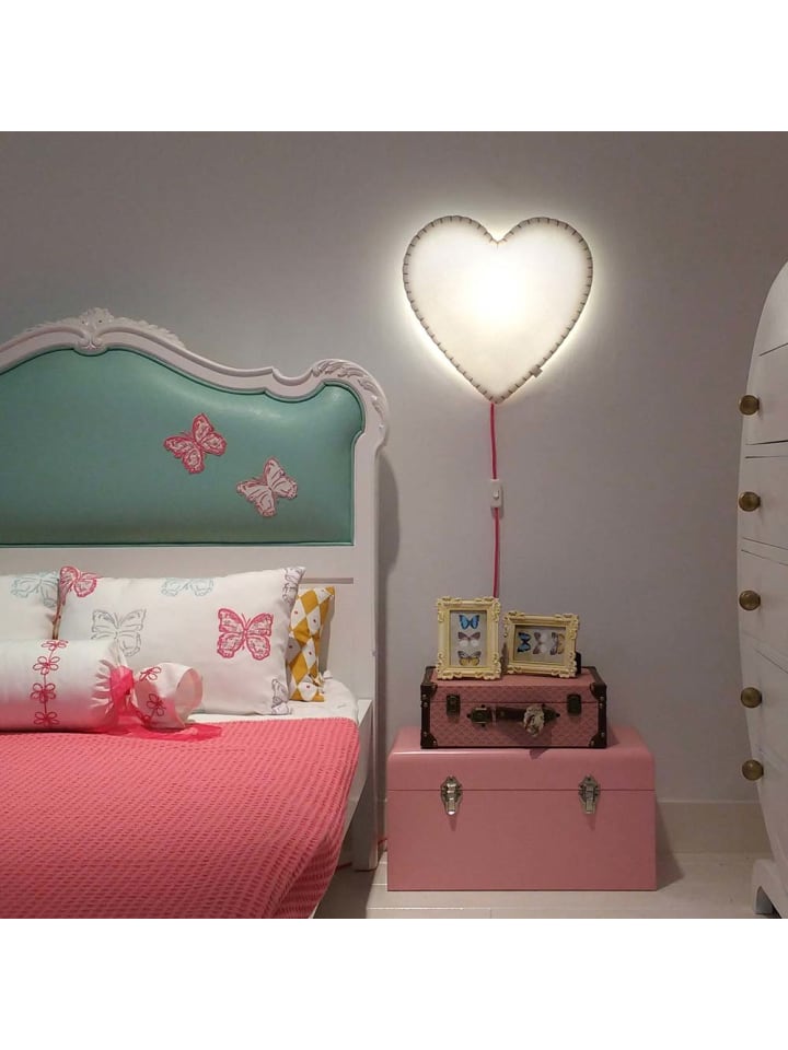 Buokids Softlampe Nachtlicht/Wandlampe Herz, Schnur & Stecker günstig kaufen onesize