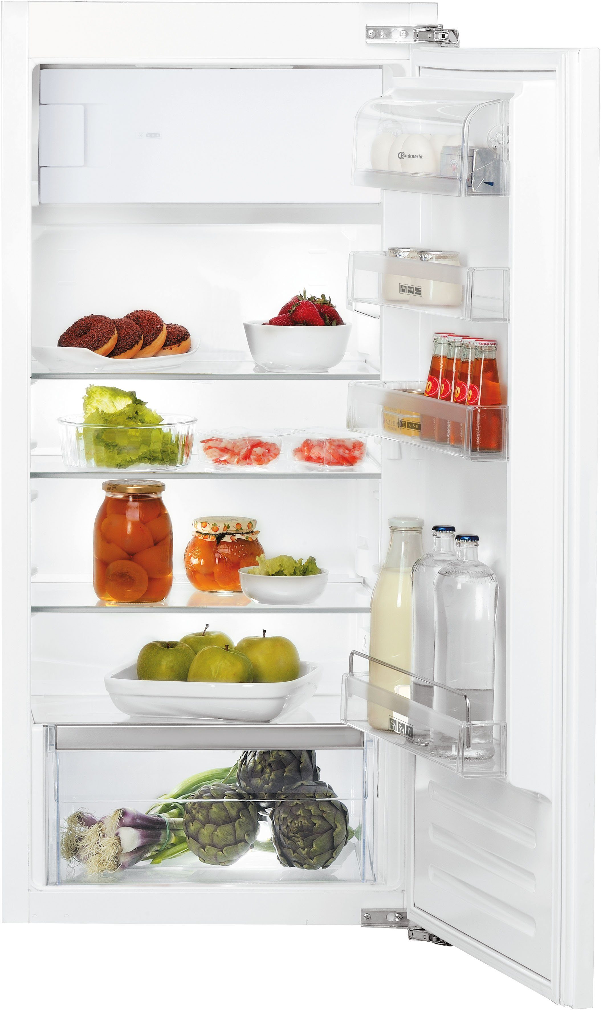 BAUKNECHT Einbaukühlschrank KSI 12GF2, 122 cm hoch, 56 cm breit