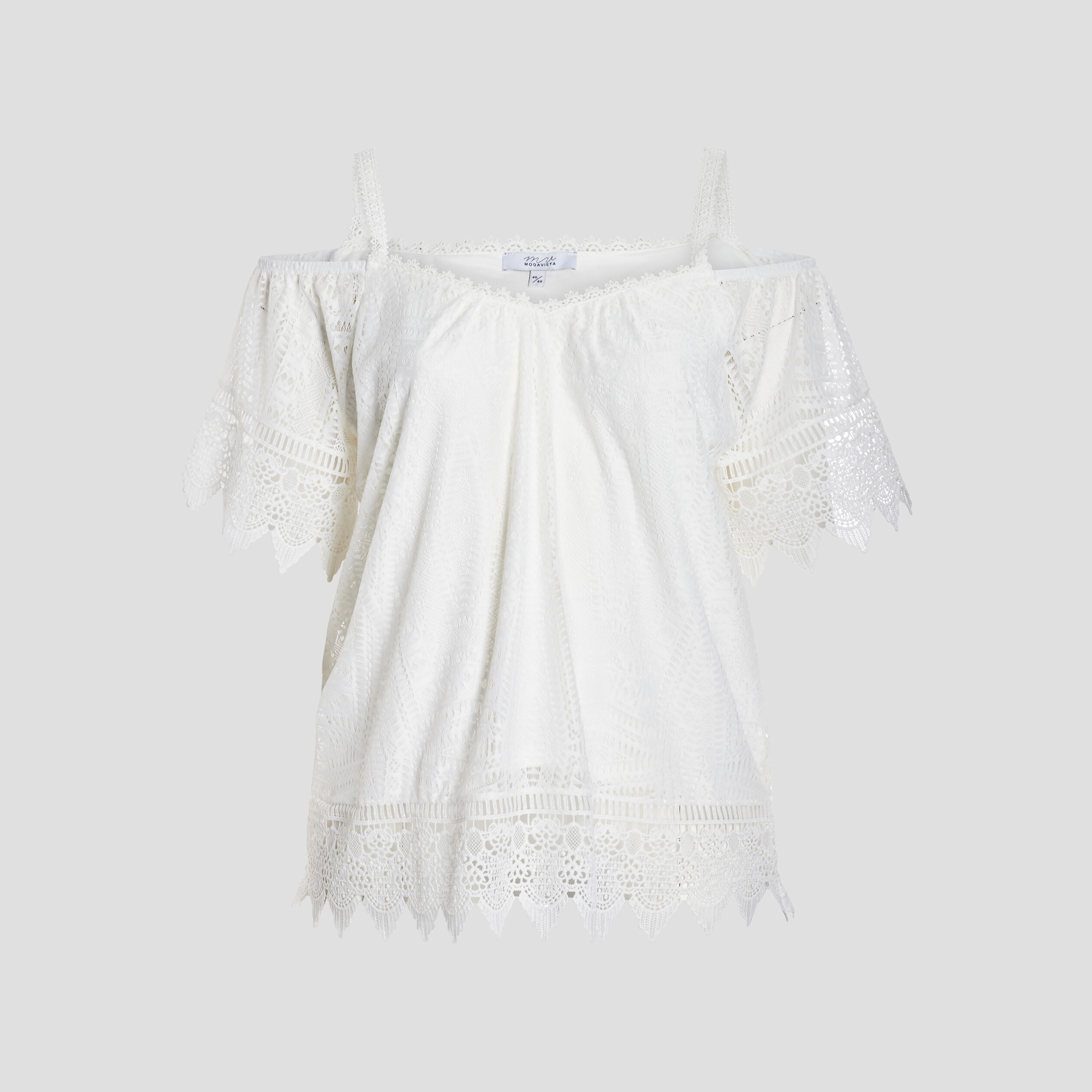 T-shirt manches courtes ivoire femme grande taille | La Halle
