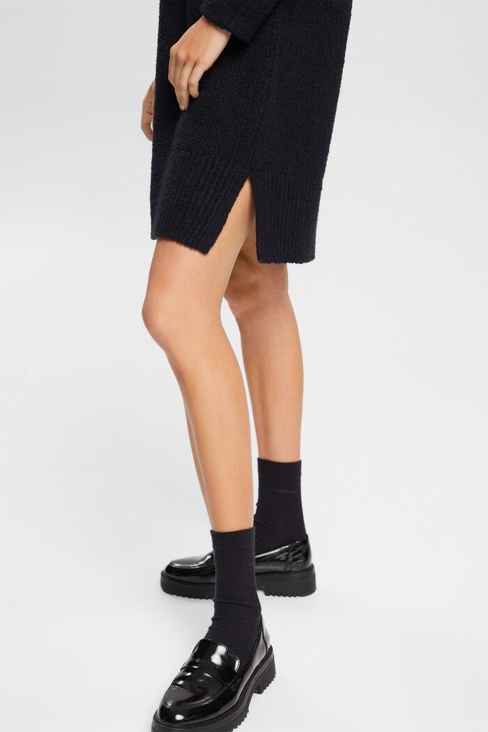 Strickkleid aus Slub-Jersey