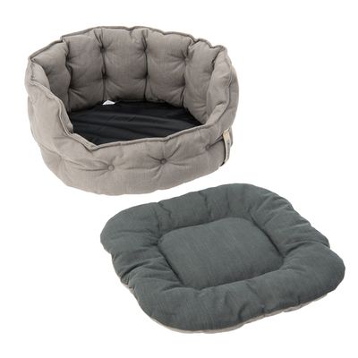 Hundebett Cozy ecoLIFE Grau