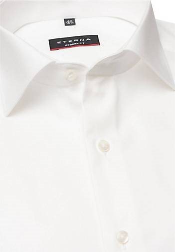 ETERNA Herren Hemd Modern Fit Langarm
