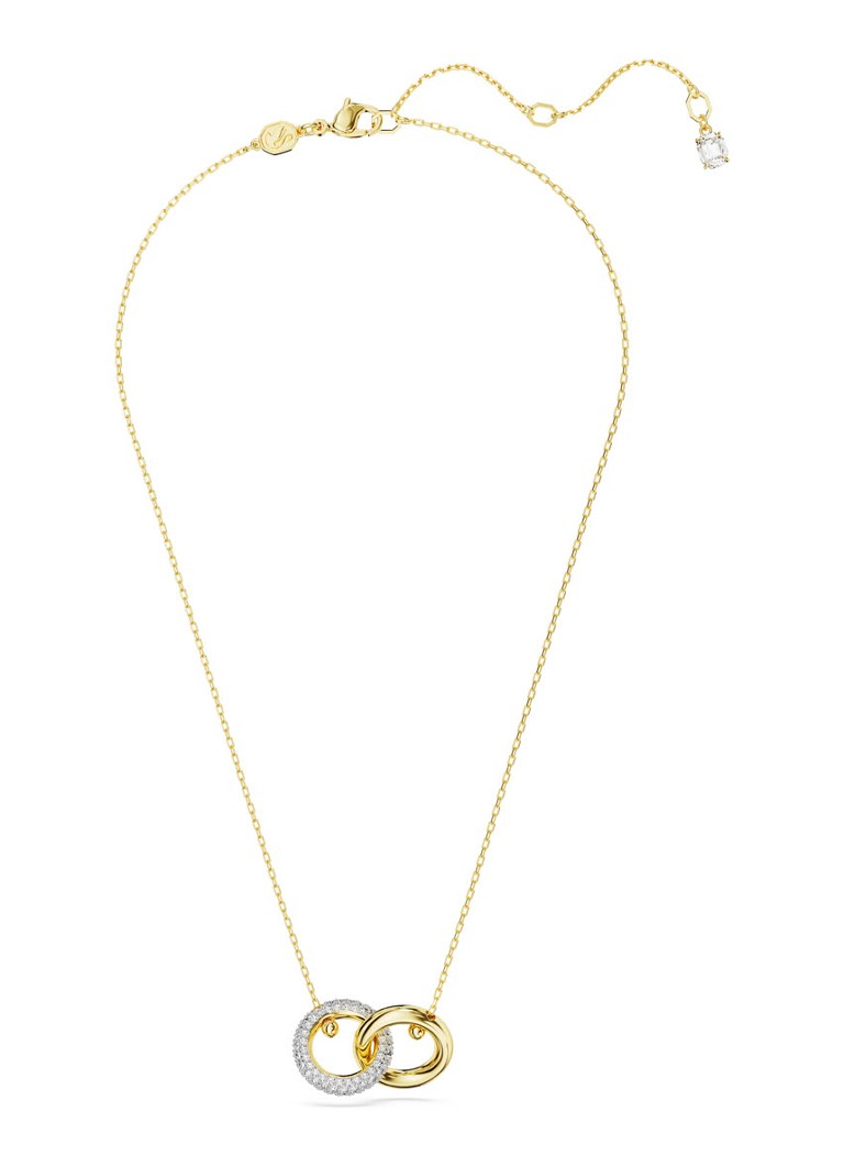 Κολιέ Dexter με επιχρυσωμένο ασήμι Swarovski