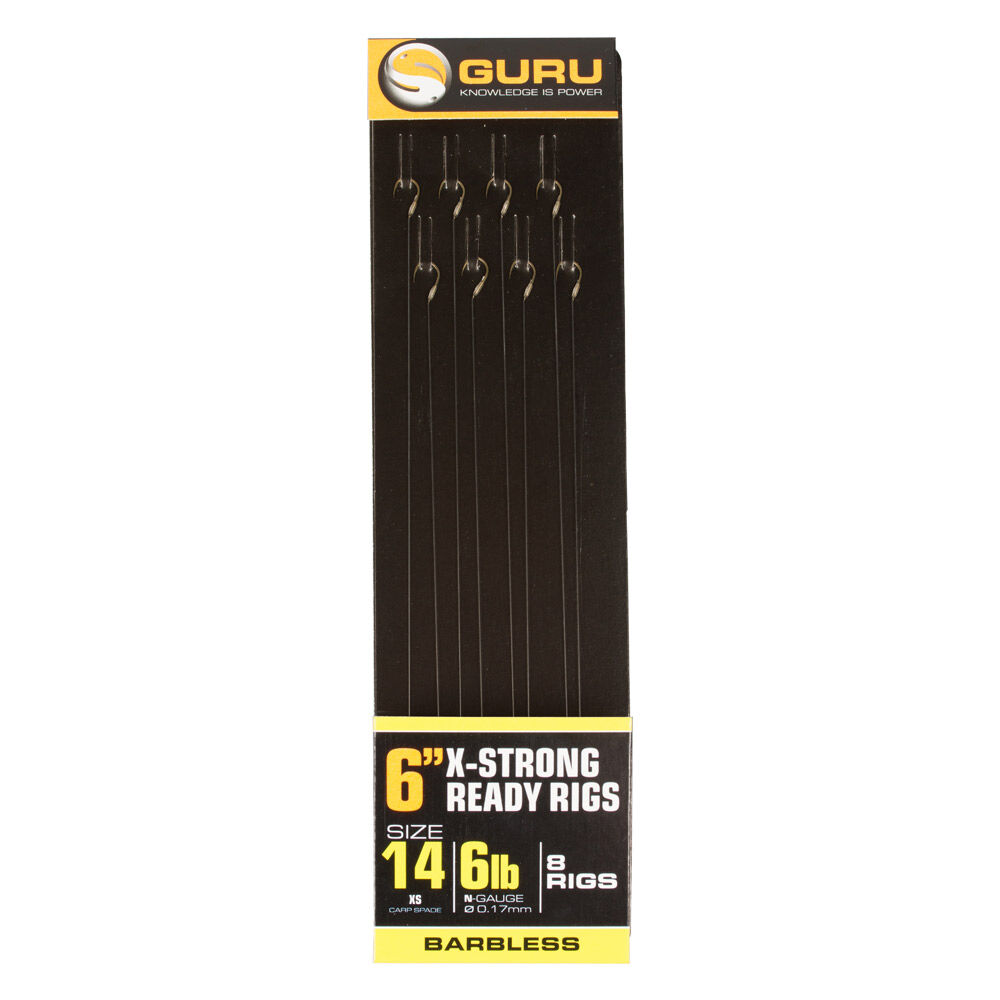 Hameçons montés coup guru xtra sterke karperhengels 15cm (x8)