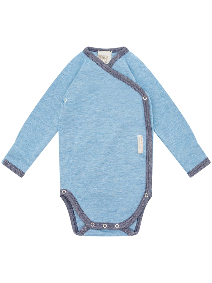 comazo earth Body mit Wolle-Seide in Hellblau-Melange günstig kaufen
