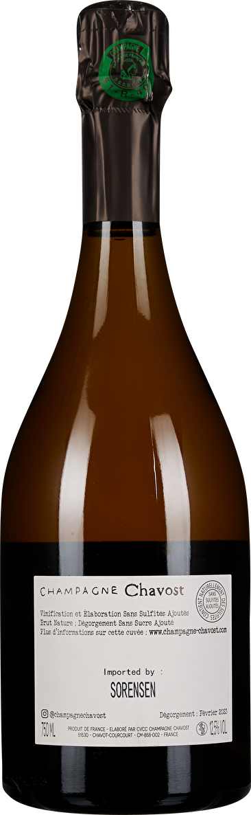 Chavost Champagne Brut Nature Blanc d’Assemblage