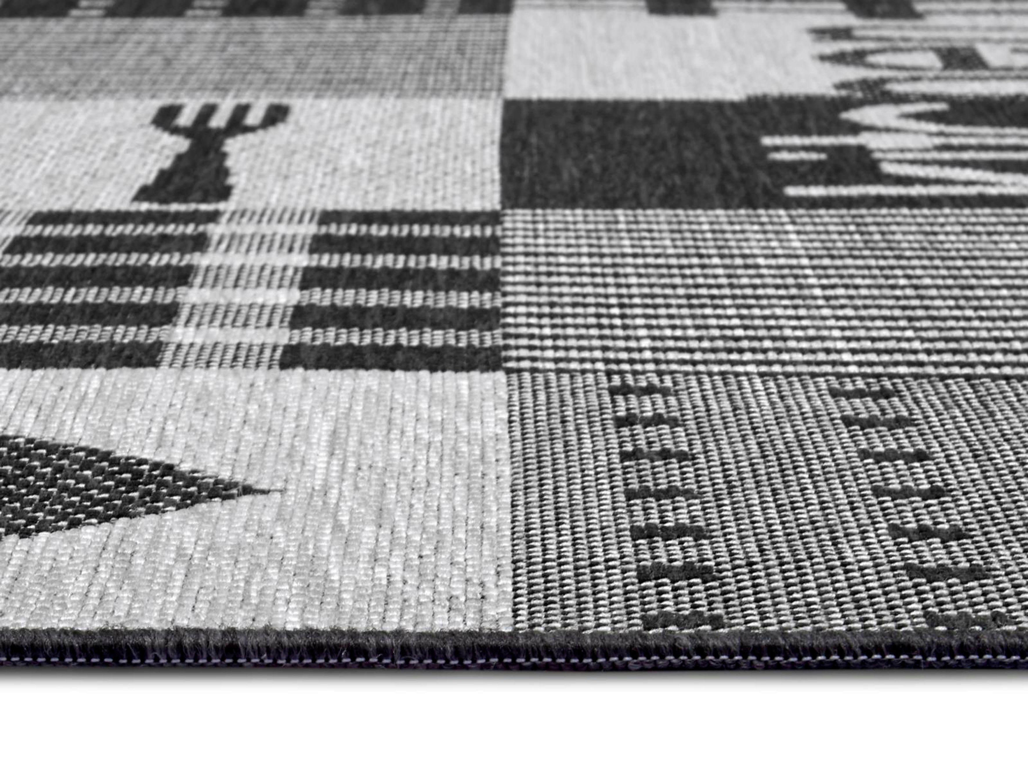 Läufer Patchwork Kitchen, HANSE Home, rechteckig, Höhe: 5 mm, Läufer, Rutschfest, Küchenteppich, Küche, Teppich, Flachgewebe